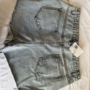 Forever 21 Gray Jean Shorts